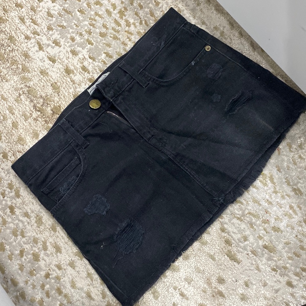 Vintage Current/Elliot Jean Skirt
